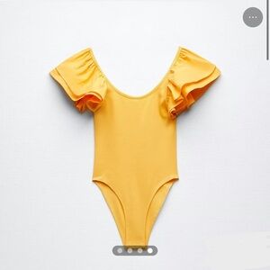 ORANGE SUMMER ZARA BODYSUIT🧡